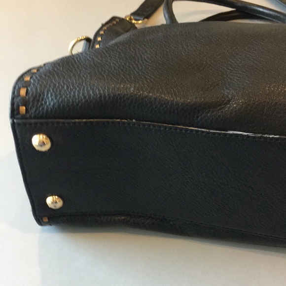 Michael Kors Retired Black Leather Handbag (Includes dust bag) - Picture 7 of 13